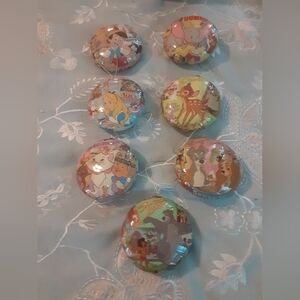 Disney Colorful Character Holiday Ornaments